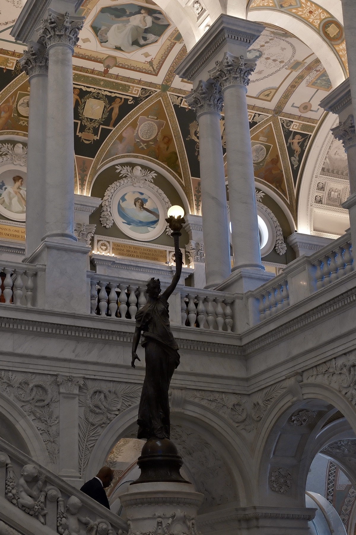 Minerva's torch in the Great Hall