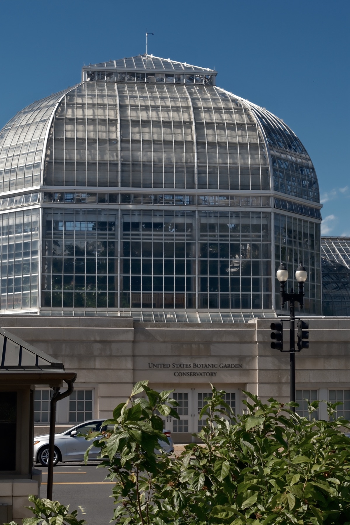 The Botanic Garden conservatory