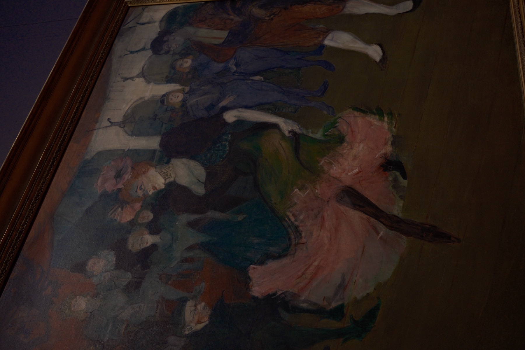 Lautrec's Marcelle Lender dancing the bolero in pink