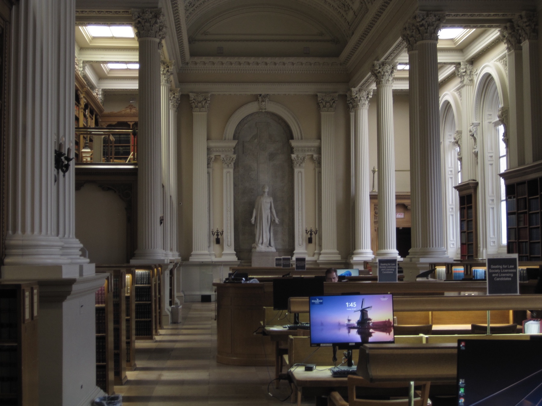 The Great Library nave at Osgoode Hall — The Great Library, Osgoode Hall